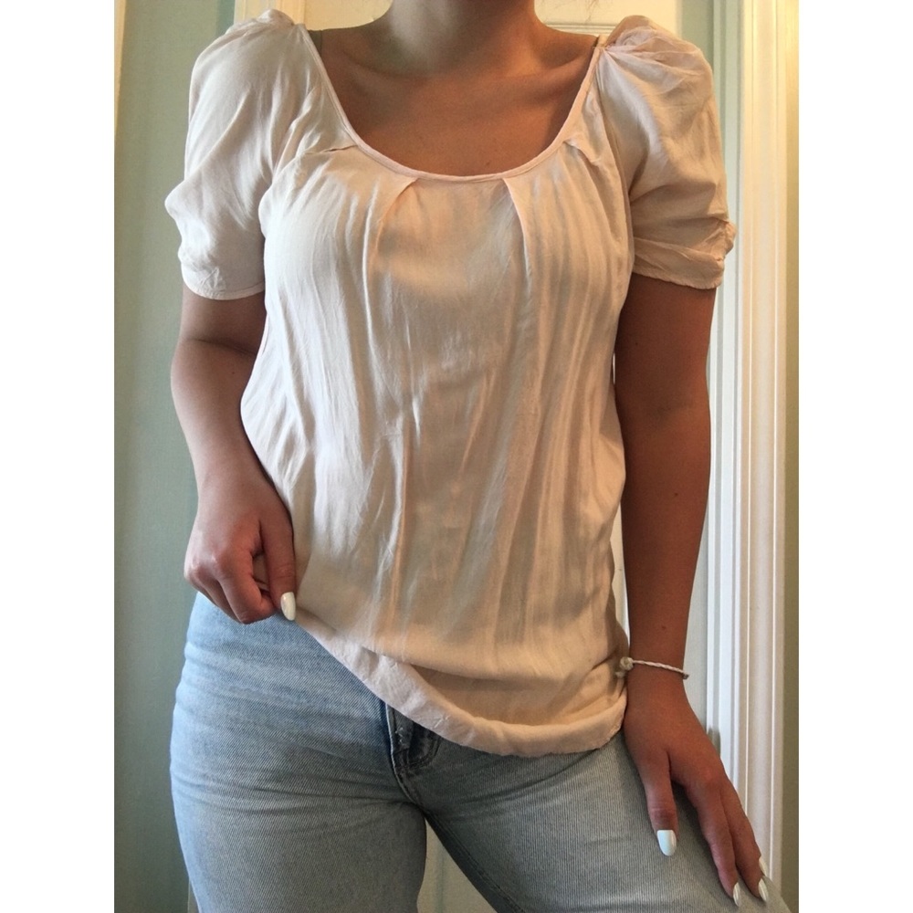 Baby pink blouse